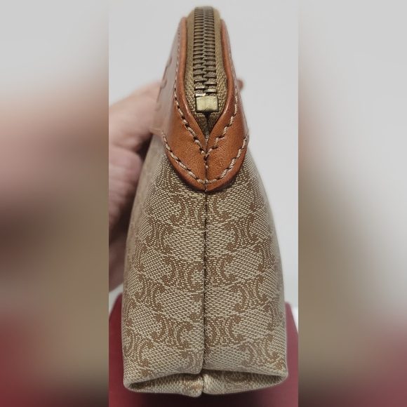 CELINE Vintage Macadam Cosmetic Pouch - Picture 8 of 15